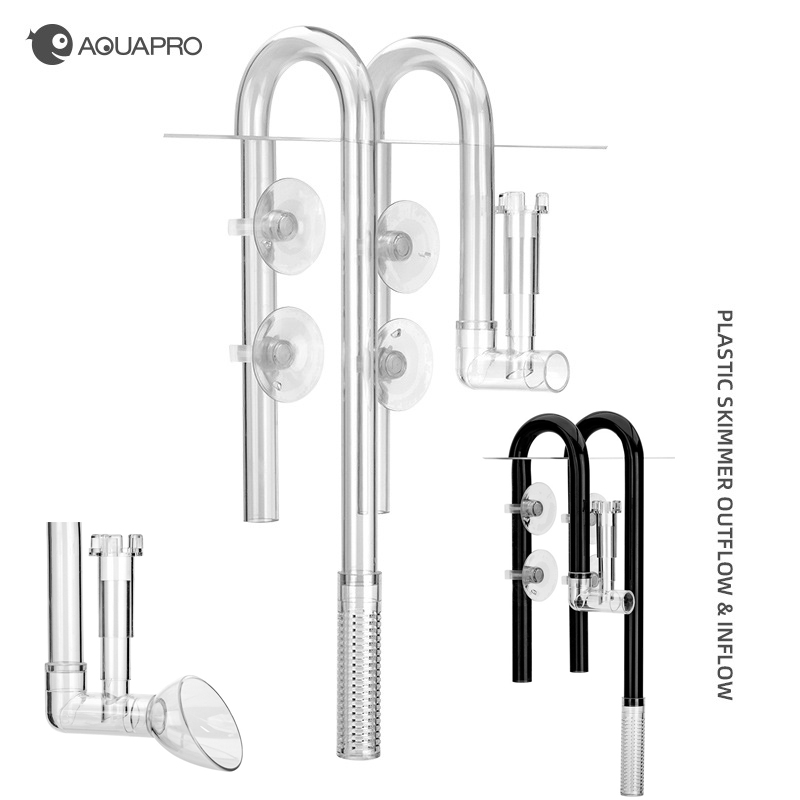 Aquarium Lily Pipe - AQUAPRO 유입 유출 입구 출구 스키머