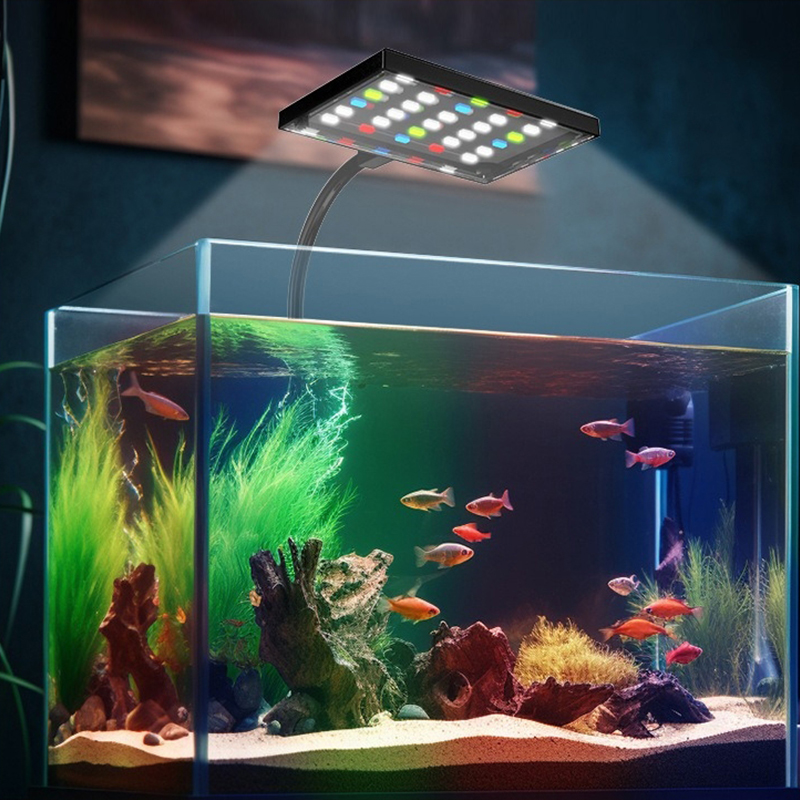 USB 수족관 LED 조명 풀 스펙트럼 수생 식물 재배 - Aquarium Plant Display 리뷰 및 가격