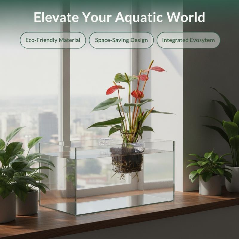 어항용 투명 걸이식 수경 재배 화분, 간편 설치, 수족 - Aquarium Plant Easy To Grow 리뷰 및 가격