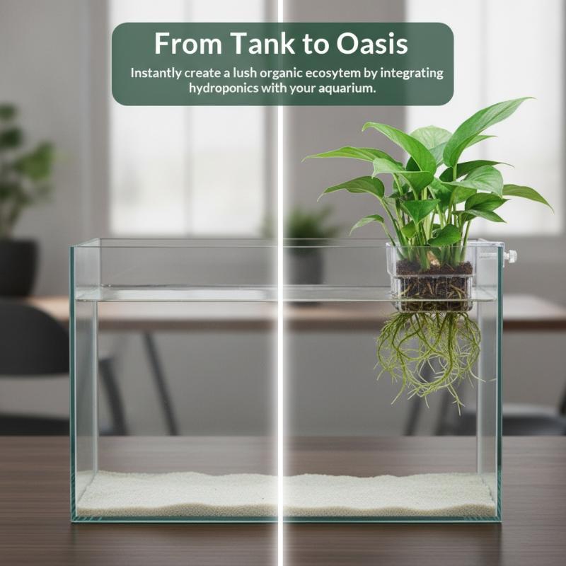 어항용 투명 걸이식 수경 재배 화분, 간편 설치, 수족 - Aquarium Plant Easy To Grow 리뷰 및 가격