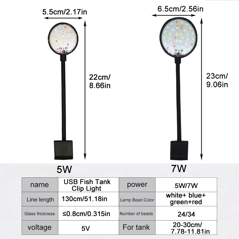 USB 수족관 LED 램프 어항 조명 장식 수생 식물  - Aquarium Plant Display 리뷰 및 가격