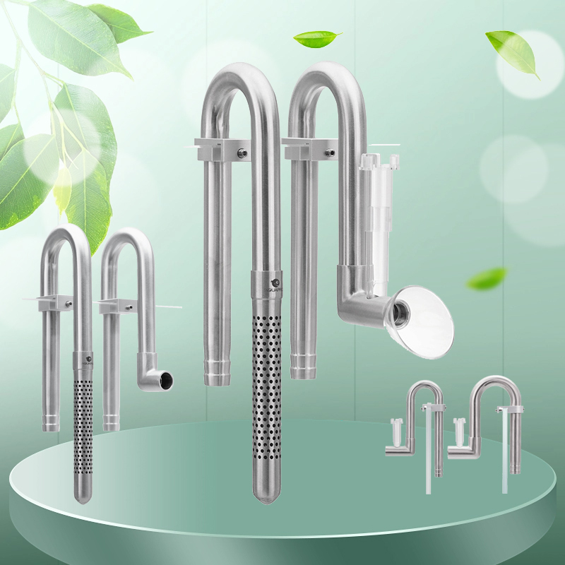 AQUAPRO 미니 스테인레스 스틸 유입 유출 스키머  - Aquarium Planted Filter 리뷰 및 가격