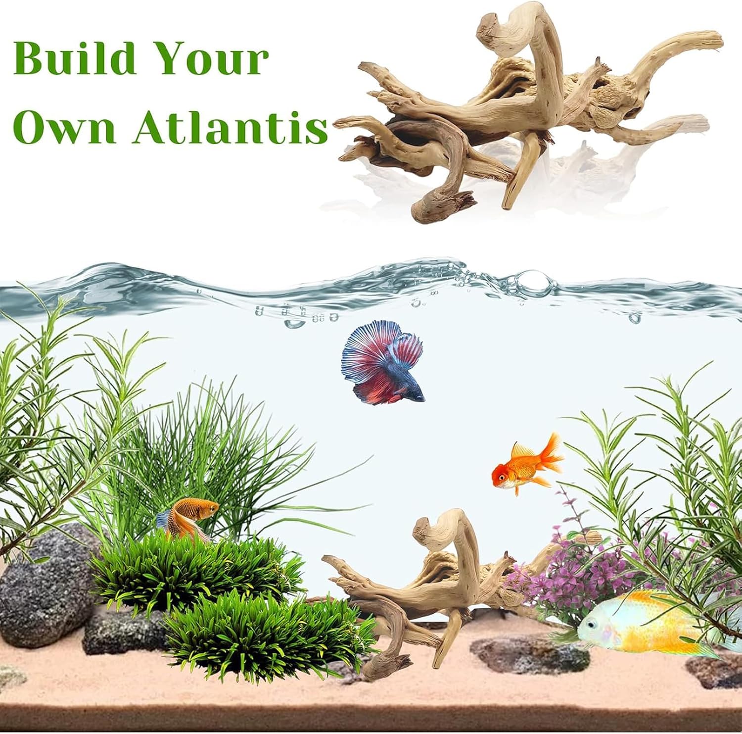 1PC 20-25CM 자연산 유목 스파이더 우드 수족관 - Aquarium Planted Substrate 리뷰 및 가격