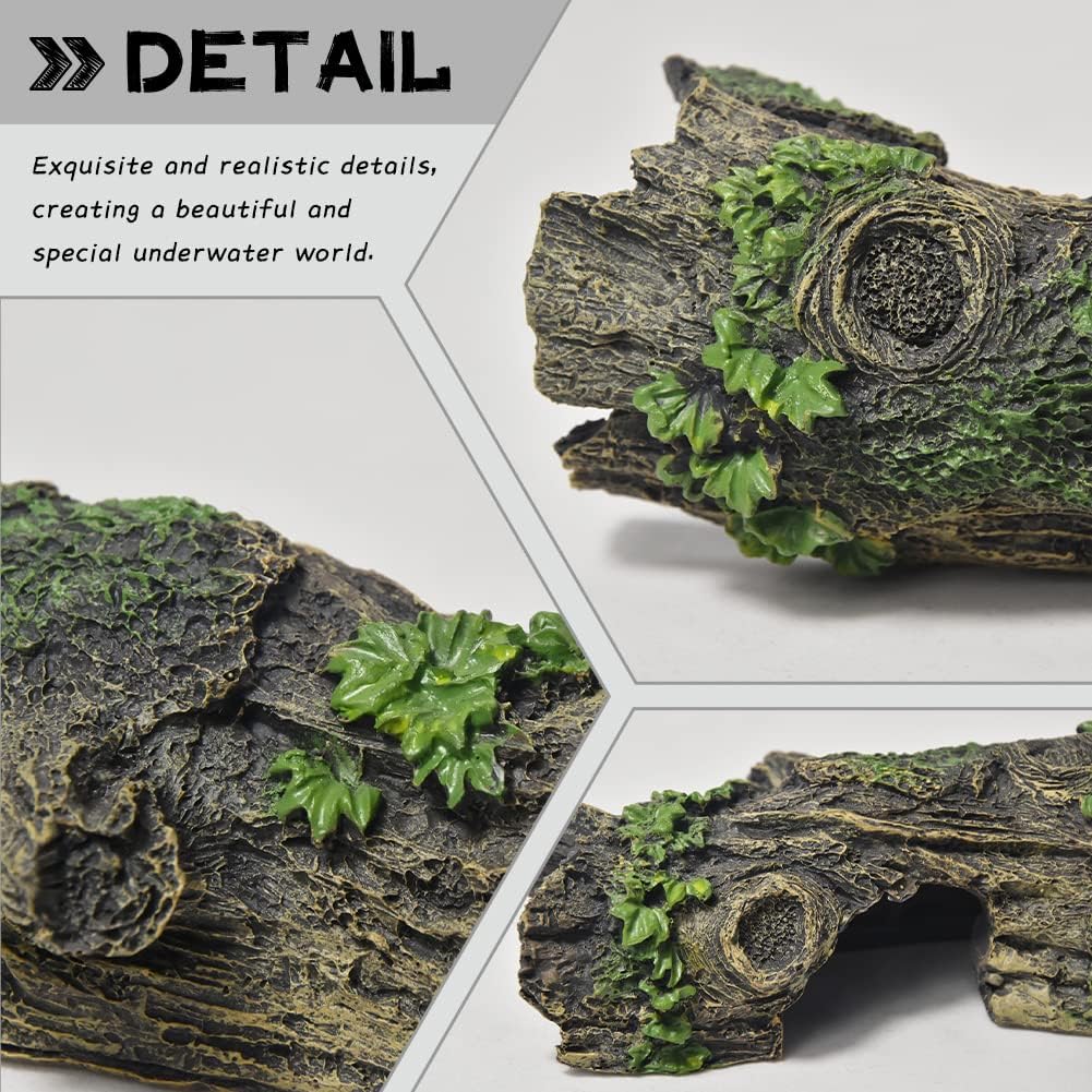 수족관 중공 나무 터널 동굴 장식 물고기 새우 파충류  - Aquarium Planted Substrate 리뷰 및 가격