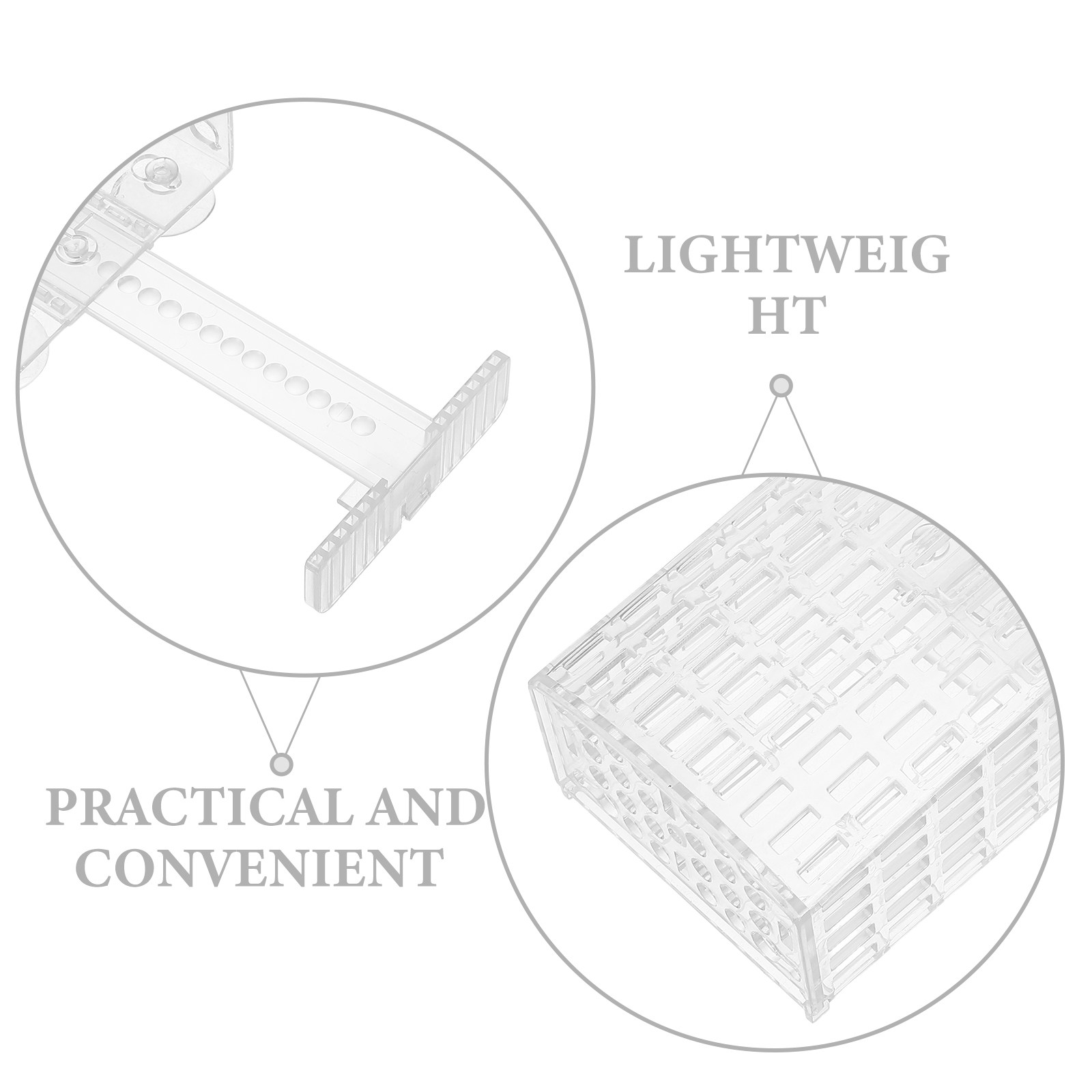 2세트 투명 수족관 식물 홀더 높이 조절 가능한 브래킷 - Planted Aquarium With Fish 리뷰 및 가격
