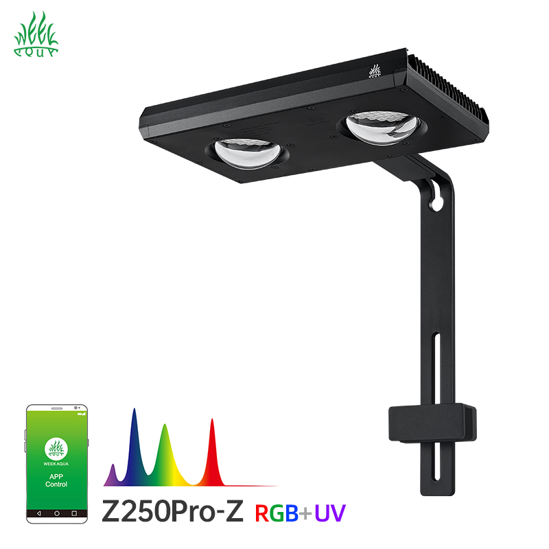 위크 아쿠아 Z250 프로 풀 스펙트럼 LED 수족관  - Planted Aquarium Uv Light 리뷰 및 가격