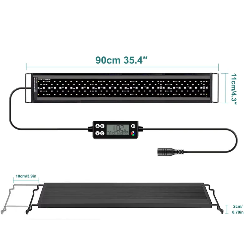 시로카 SRK-YFT 90cm 풀 스펙트럼 LED 수족 - Planted Aquarium With Fish 리뷰 및 가격