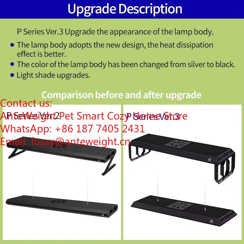 P600/P900/P1200Pro Ver.3 풀 스펙트 - Planted Aquarium Uv Light 리뷰 및 가격