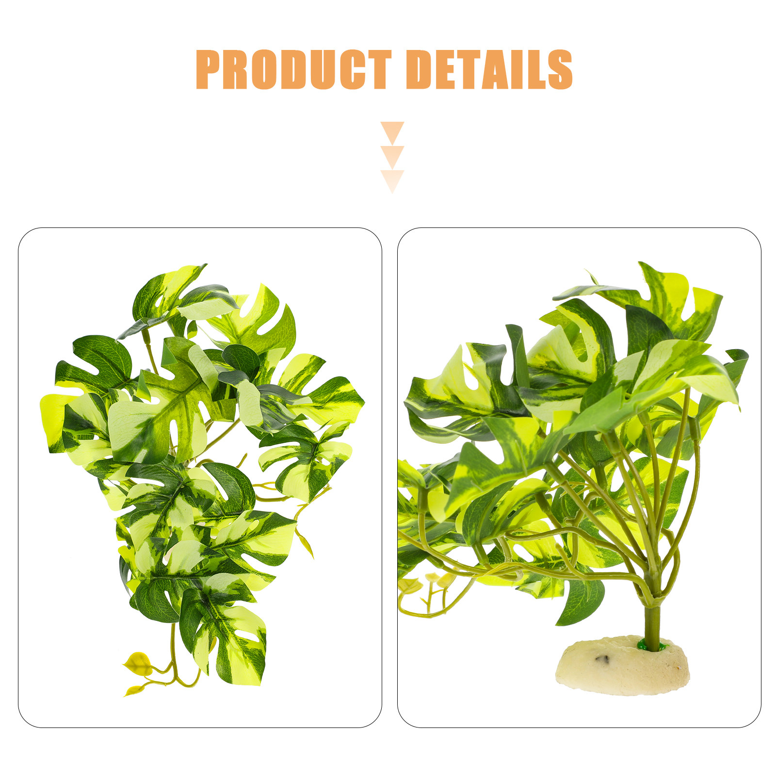 실물 같은 레진 파충류 테라리움 식물 시뮬레이션 수족관 - Planted Aquarium With Fish 리뷰 및 가격