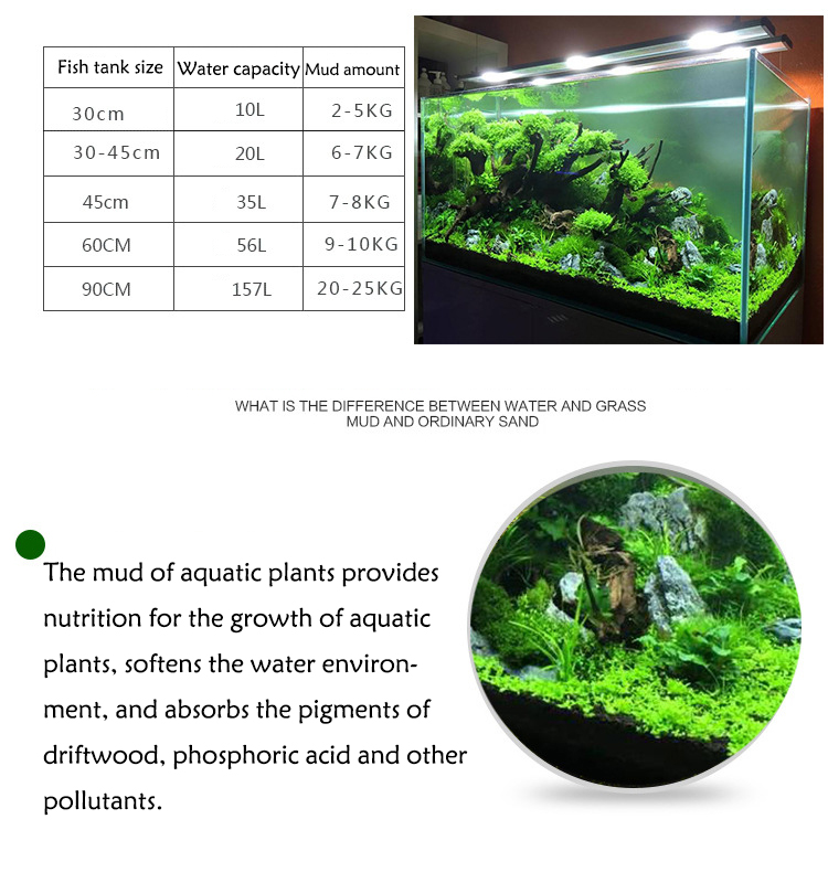수족관 식물 씨앗 토양 어항 기판 모래 토양 비료 진흙 - Aquarium Planted Substrate 리뷰 및 가격