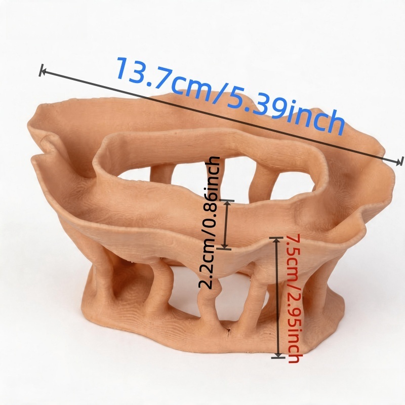 3D 프린팅으로 제작된 나무 뿌리 모양의 수족관 식물, - Aquarium Planted Substrate 리뷰 및 가격